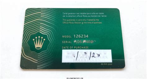 rolex garantie verloren|Rolex warranty card.